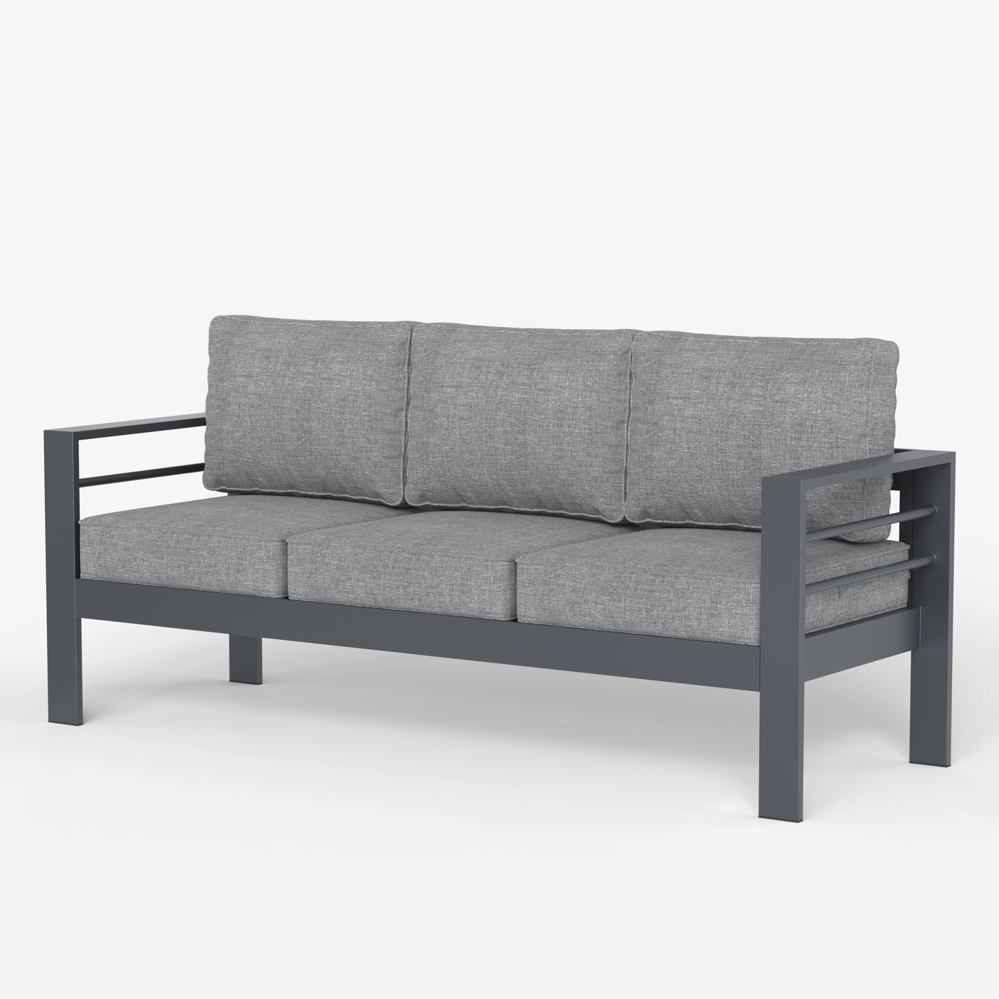 LayinSun 铝制户外沙发 3 座 - Alturas 系列